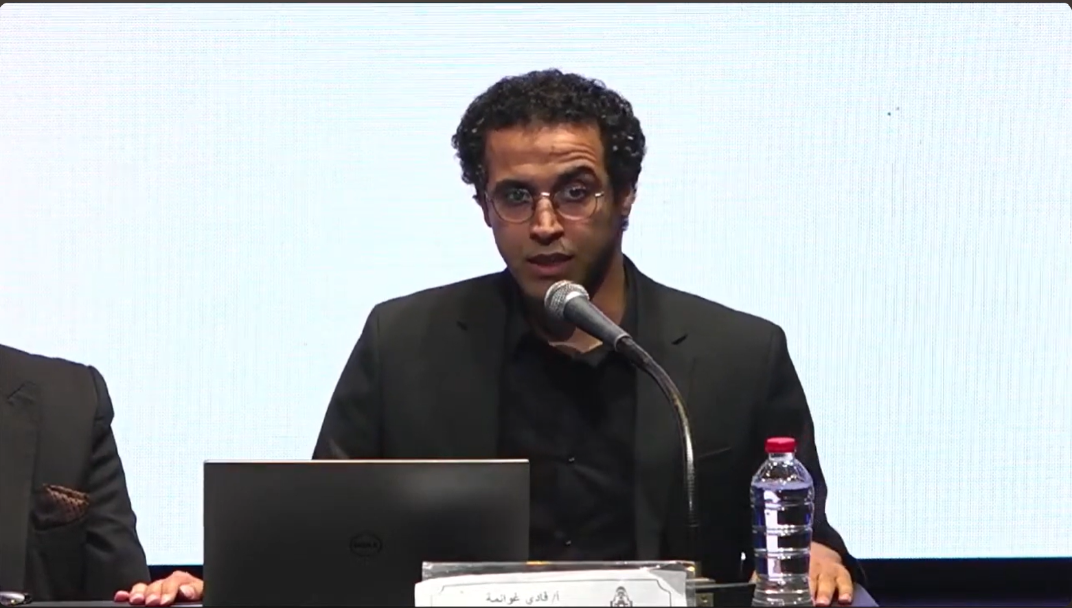 Presenting at the 32nd Arab Music Conference, Cairo Opera House